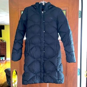 The North Face Metropolis parka coat in black